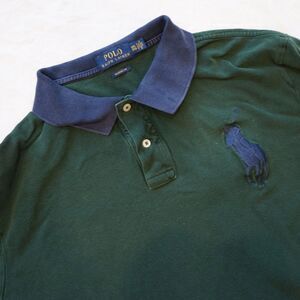 Polo Big Pony Polo Shirt Green Navy